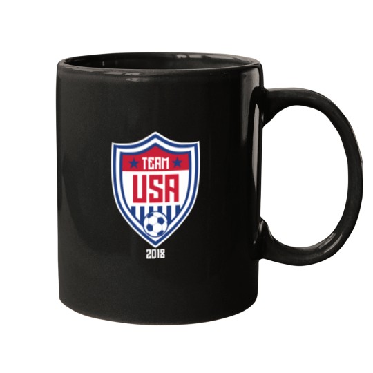 Discover 2018 Usa United States Soccer National Team Soccer Tee Mugs