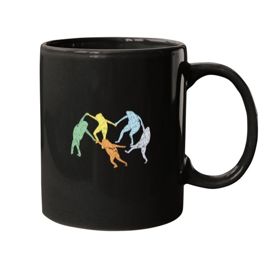 Discover Pastel frog dance Mugs