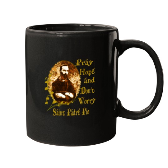 Discover St Padre Pio Catholic Saint Mugs