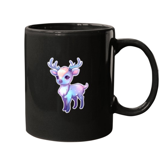 Discover Iridescent Reindeer Mugs