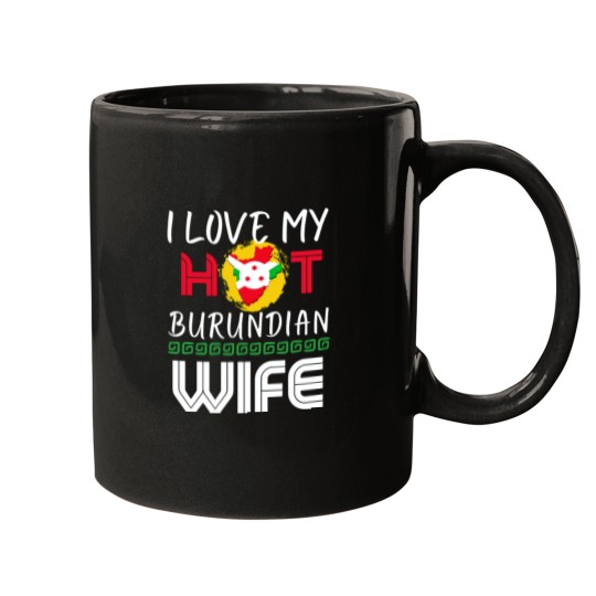 Discover I Love My Hot Burundian Wife Burundi Husband Active Mugs