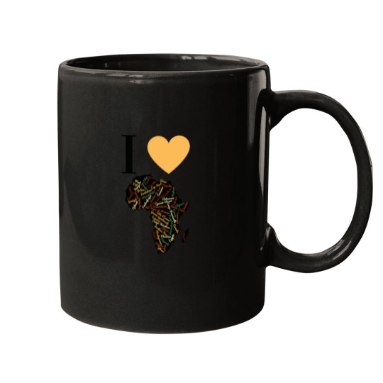 Discover I Love Africa Pays d Afrique in French Mugs