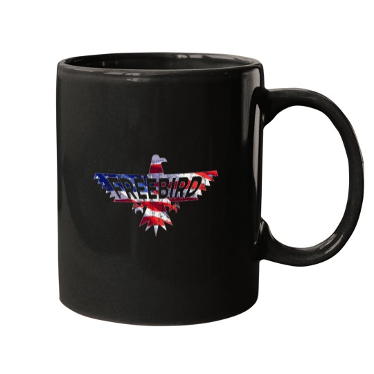 Discover LyricLyfe Tee FREE BIRD BY RONNIE VAN ZANT ALLEN COLLINS Mugs