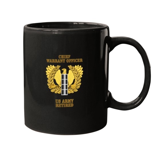 Discover armyss Emblem Warrant Officer CW4 Retired Essential Mugs