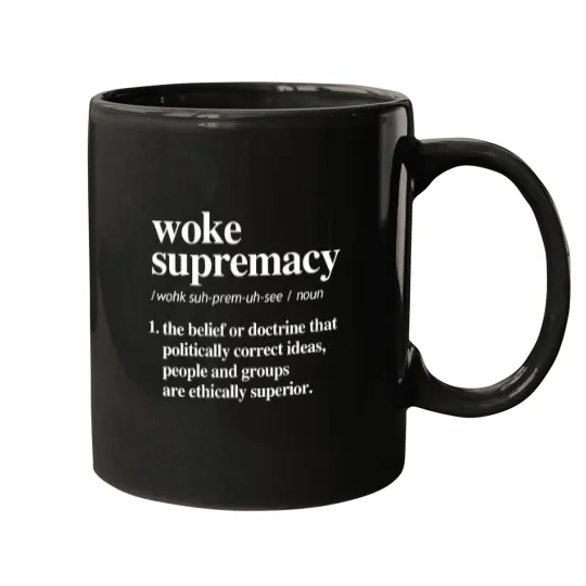 Discover Woke Supremacy Definition Essential Mugs