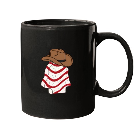 Discover Christmas Tree Cake Cowboy Mugs