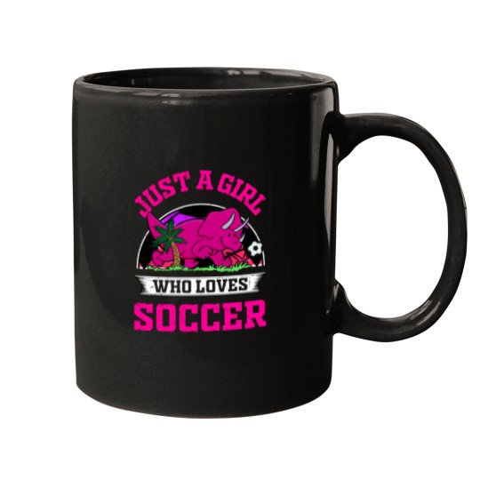 Discover Girls Love Playing Soccer Girls Soccer Fans Mugs