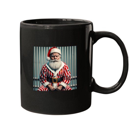 Discover Santa Claus In Prison Mugs