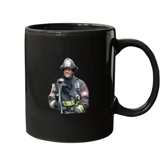 Discover Kelly Severide Taylor Kinney Chicago firess Mugs