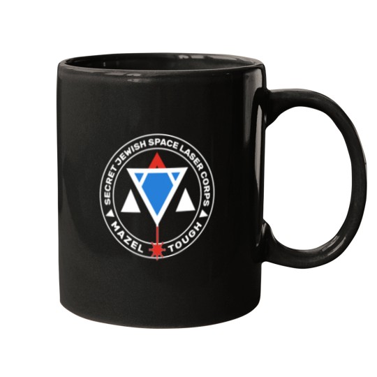 Discover Secret Jewish Space Laser Corps Mugs