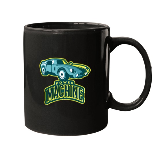Discover Power Machine Mugs