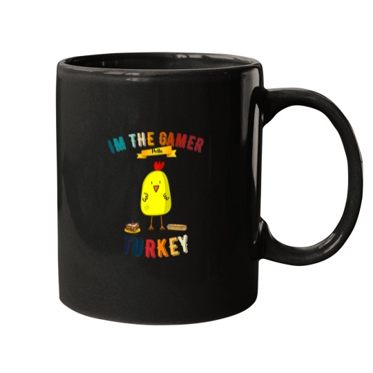 Discover Im The Gamer Turkey Mugs