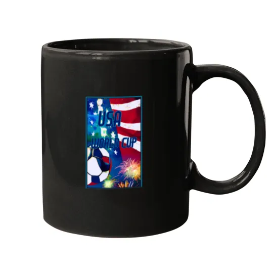 Discover Usa World Cup Soccer T Shirt Mugs