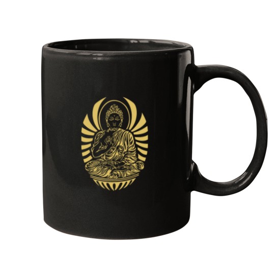 Discover Golden Buddha (1) Mugs
