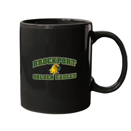 Discover SUNY Brockport Golden Eaglesss Stacked Logo Mugs