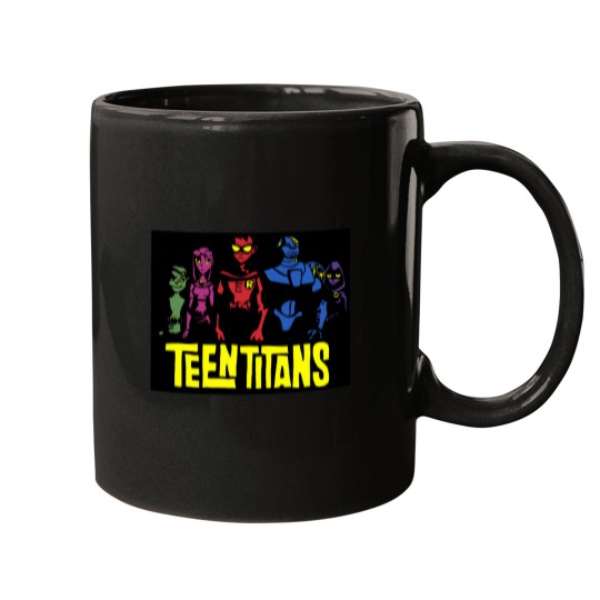 Discover Teen Titans Silhouette Essential Mugs