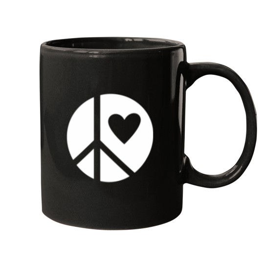 Discover Peace and love Mugs