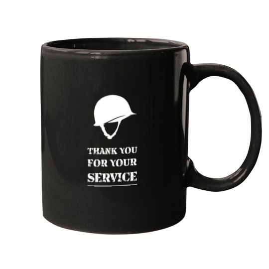 Discover Thank You For Your Service Patriotic Veterans Day. Mugs