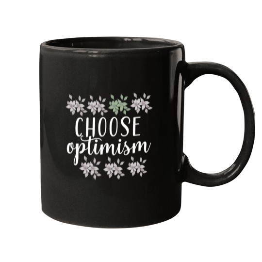 Discover Choose optimism Mugs