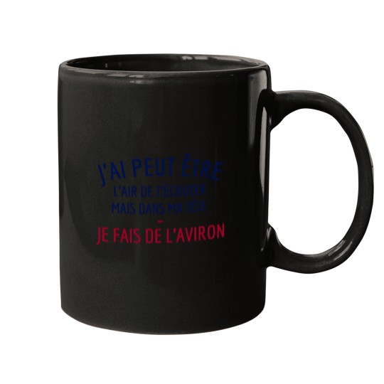 Discover Im afraid Ill be listening but in my head Im rowing Mugs