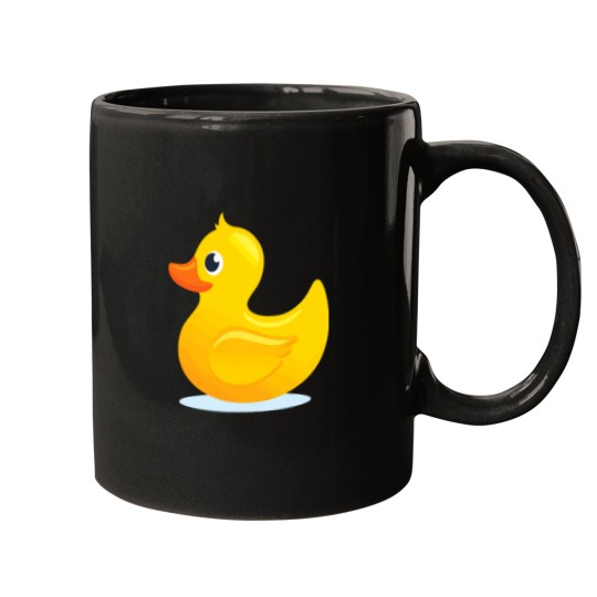 Discover Duck Tshirt Yelllow Cute Duckie Tee Shirt Great For Kids Mugs