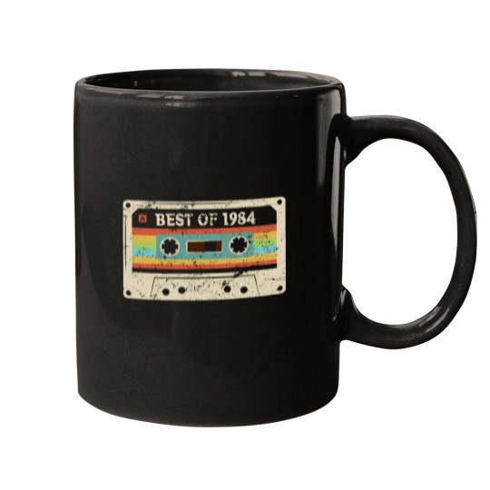 Discover Best of 1984 40 Year Old Funny Vintagess Cassettess 40th Birthday Gift for Men Women Classi Mugs