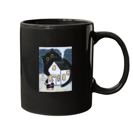 Discover The Yule Cat Mugs
