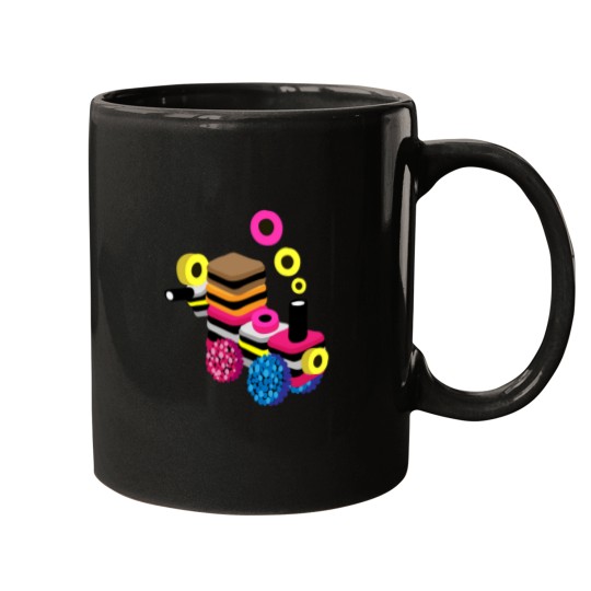 Discover liquorice allsorts train Mugs