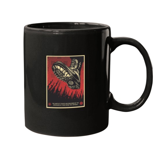 Discover art by shepard fairey shepard fairey art urbain 4 Mugs