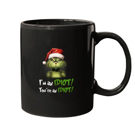Discover funny character Christmas Mugs