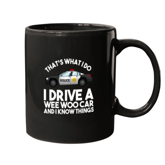 Discover Funny Police Officer Gift For Cop Law Enforcement Men Women Mugs