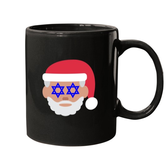Discover Christmukkah Santa Claus Emoji Mugs