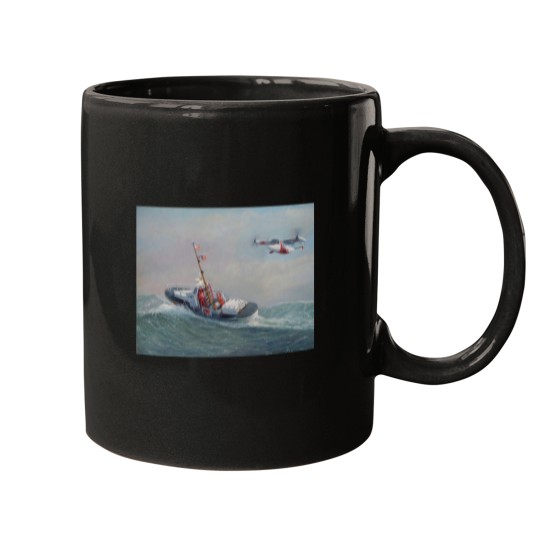 Discover Coast Guard On The Sea And In The Air Mugs
