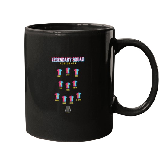 Discover FC Barcelonass Legendary 0809 Squad Mugs