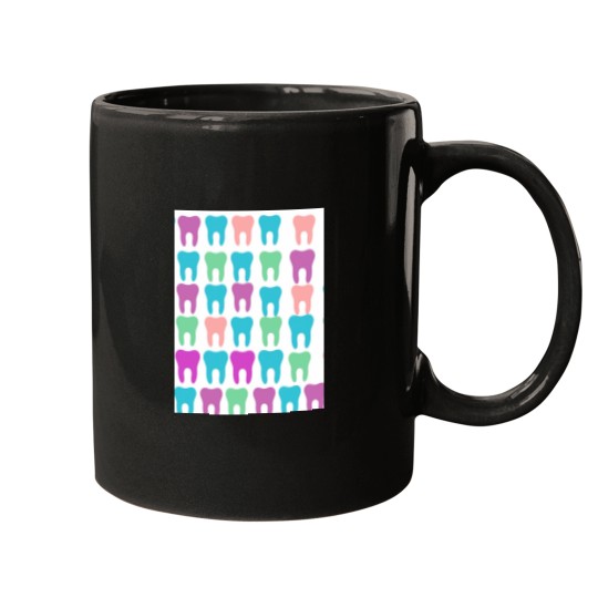 Discover Dental colorGraphic Mugs