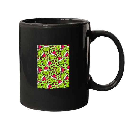 Discover The funny character Christmas Print Mugs
