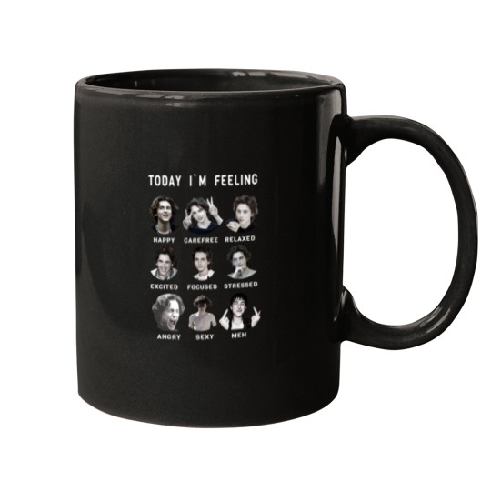 Discover Timothee Chalamet Funny Feelings Essential Mugs