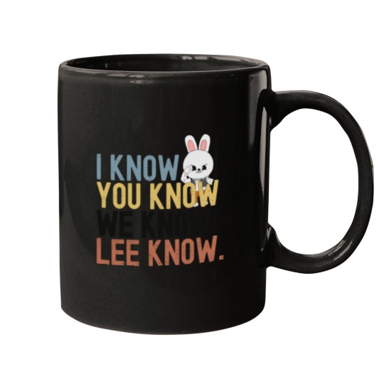 Discover Lee Know Stray Kids Funny Mug