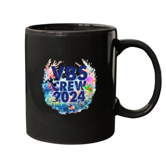Discover VBS Crew 2024 SCUBAss Divingss Underwater Vacation Bible School Mugs