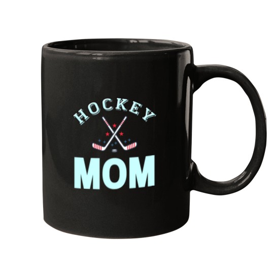 Discover Hockey Mom Sticks Mugs