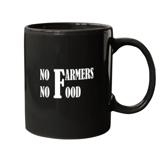 Discover No Farmers No Food Farms Farm Farming Support local farms Mugs