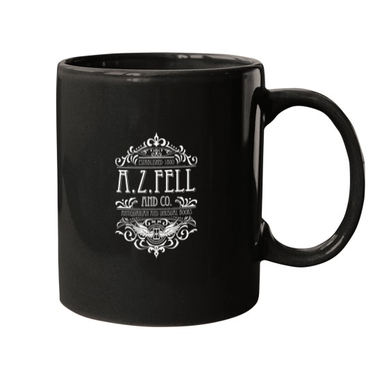 Discover Good Omens: A.Z. Fell Book Shop (dark) - Good Omens - Mugs