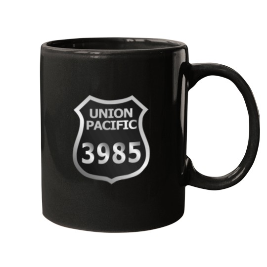 Discover Union Pacific Challenger 3985 Shield Mugs