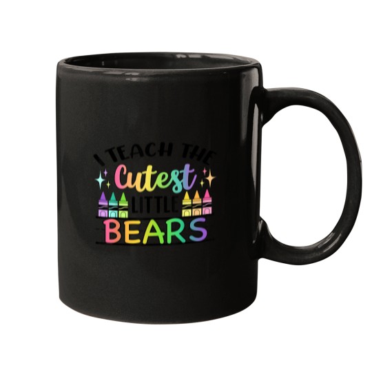 Discover Bears Teacher School T-Shirt Mugs