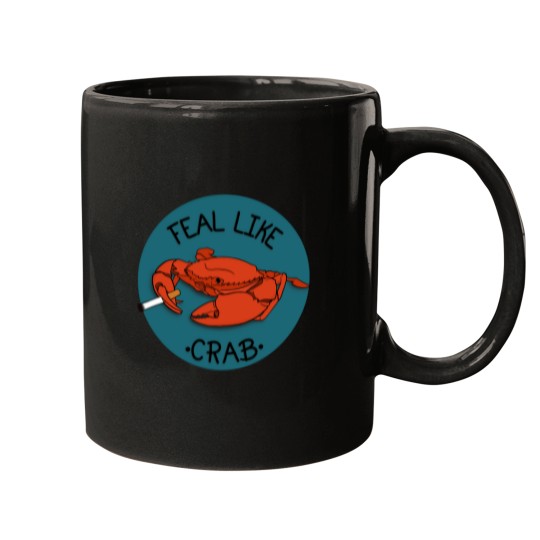 Discover Feal Like Crab - Hot Mulligan - With Background Mugs