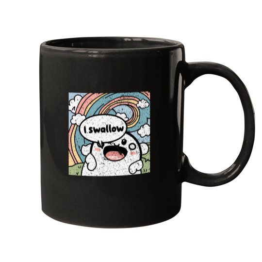 Discover Cute i swallow Mugs