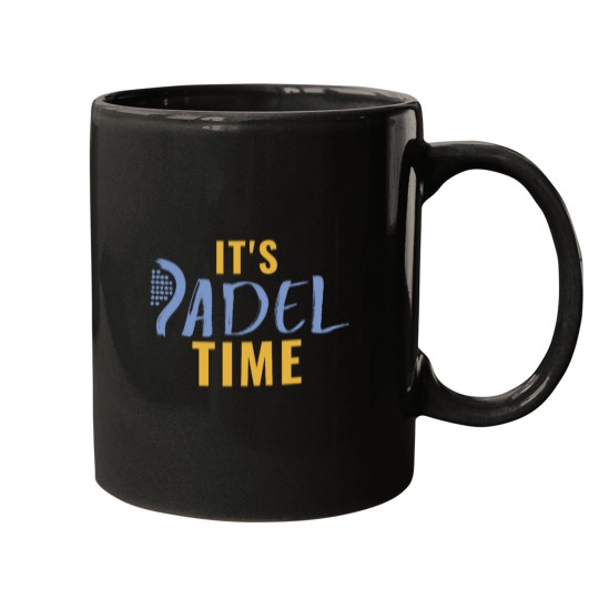 Discover It's Padel Time Padel Racket Mug