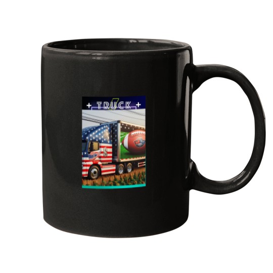 Discover Truck World Mugs