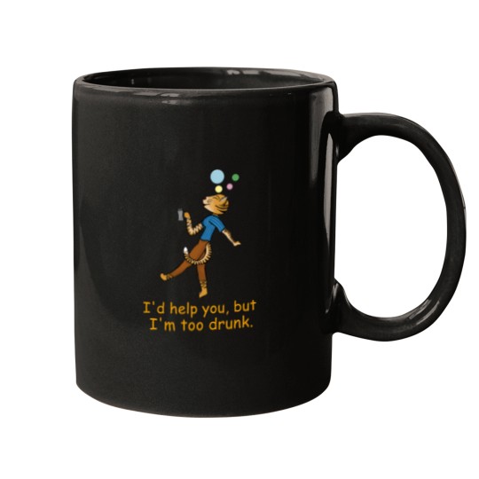 Discover ID Help You But IM Too Drunk. Mugs