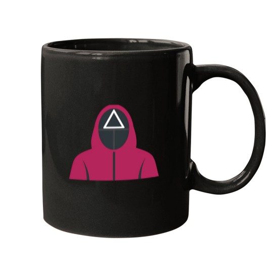 Discover Squid Cosplay Triangle Guard Mugs